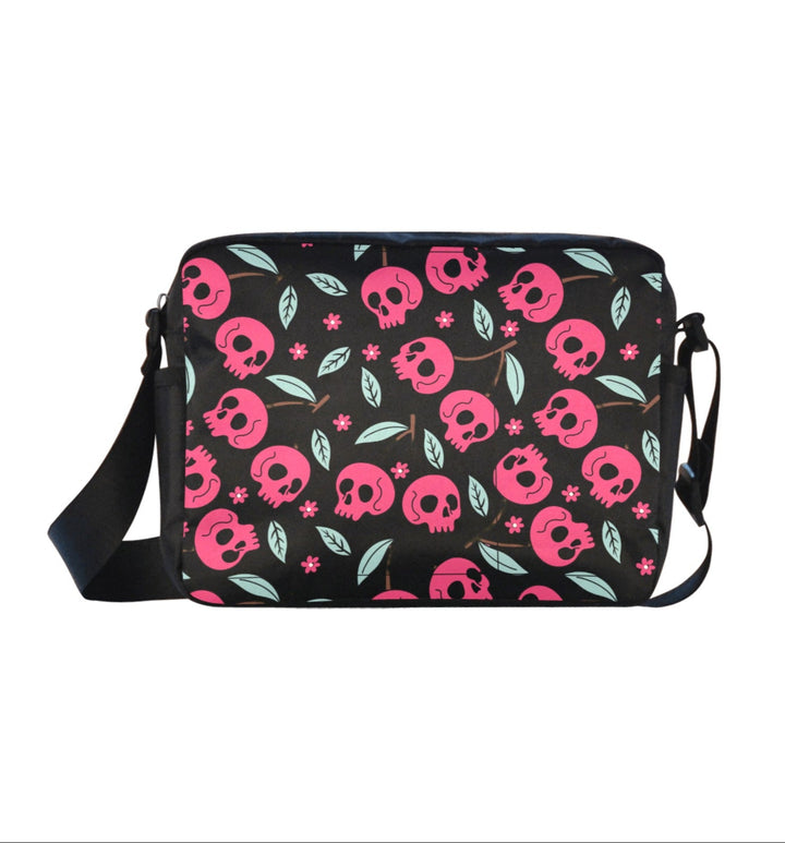 Cherry Skulls Crossbody Bag