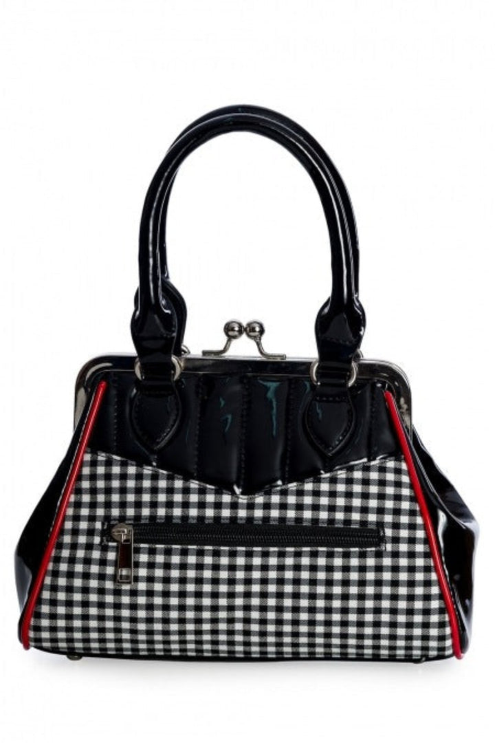 ROCKABILLY CHERRY SKULLS HANDBAG