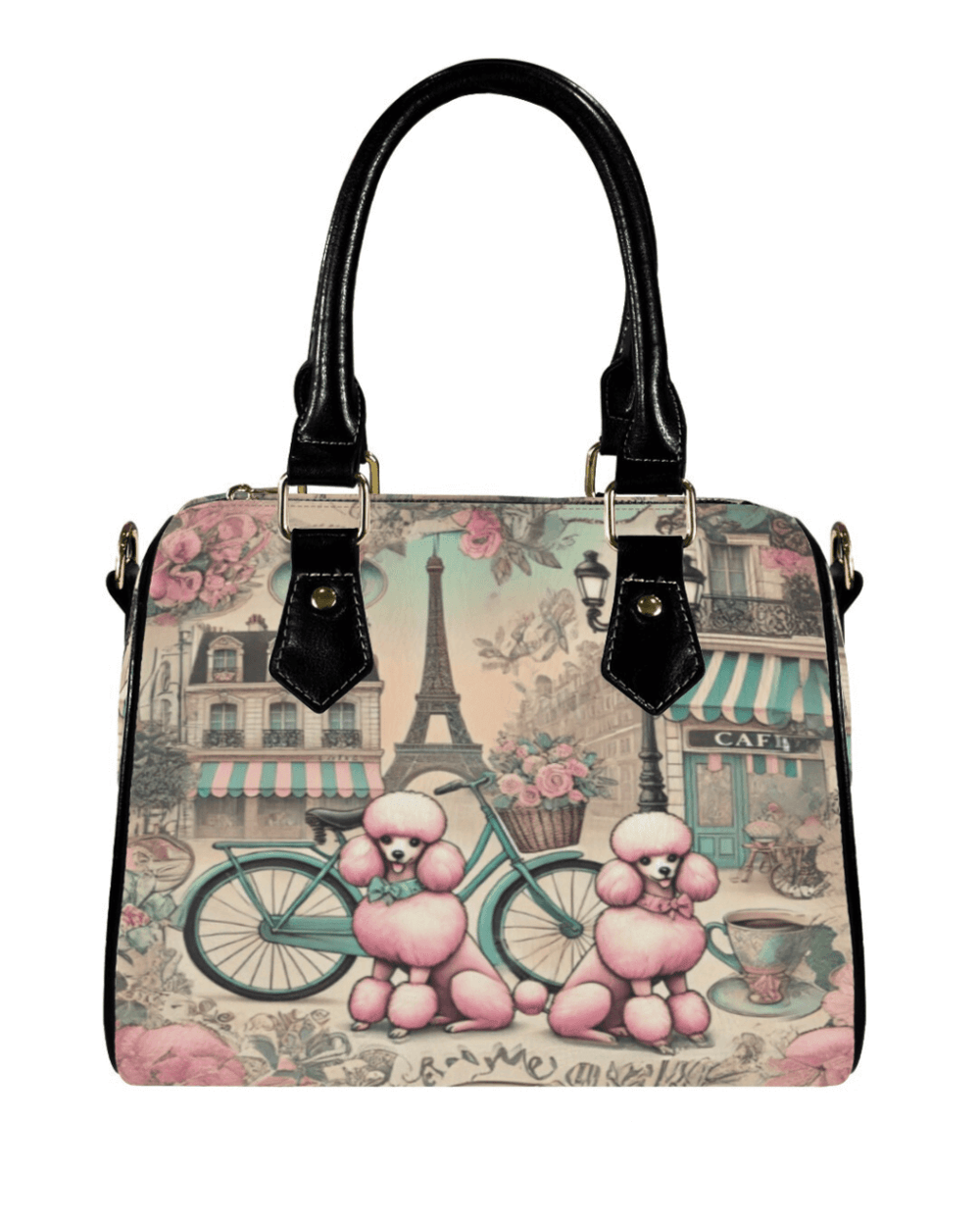 Poodle de Paris Handbag - Poison Arrow Retro