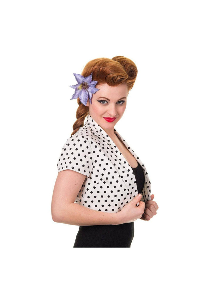 HIGHER LOVE POLKA DOT BOLERO - Poison Arrow Retro