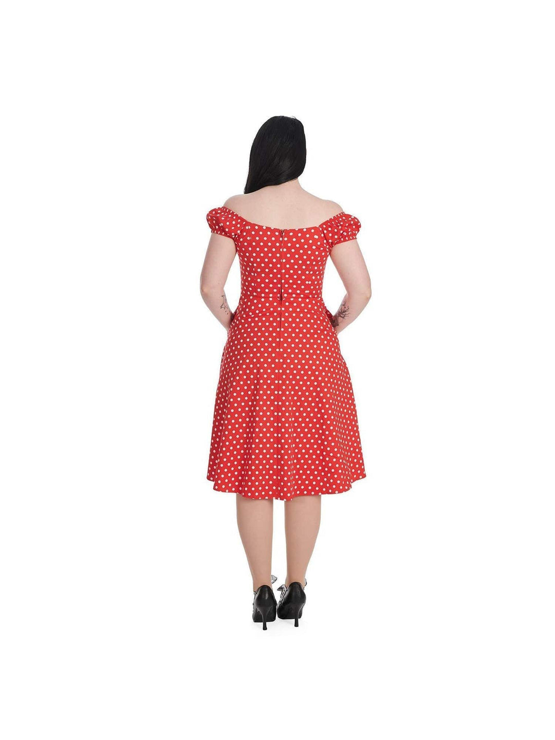 Sweet Spot Swing Dress - Poison Arrow Retro