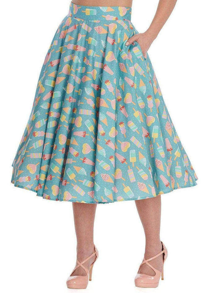 Ice Cream Swing Skirt - Poison Arrow Retro