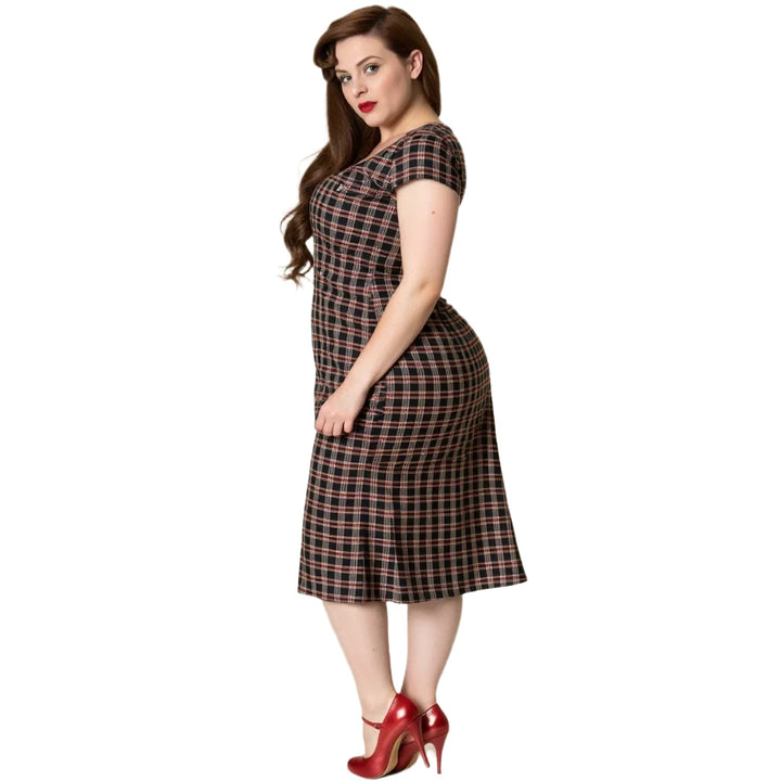 ELVIS AIN'T DEAD SWING DRESS