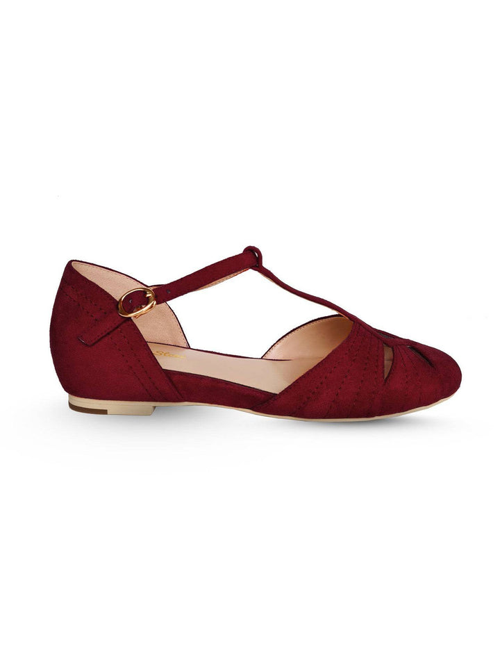 Charlie Stone London (Wine Red) - Poison Arrow Retro