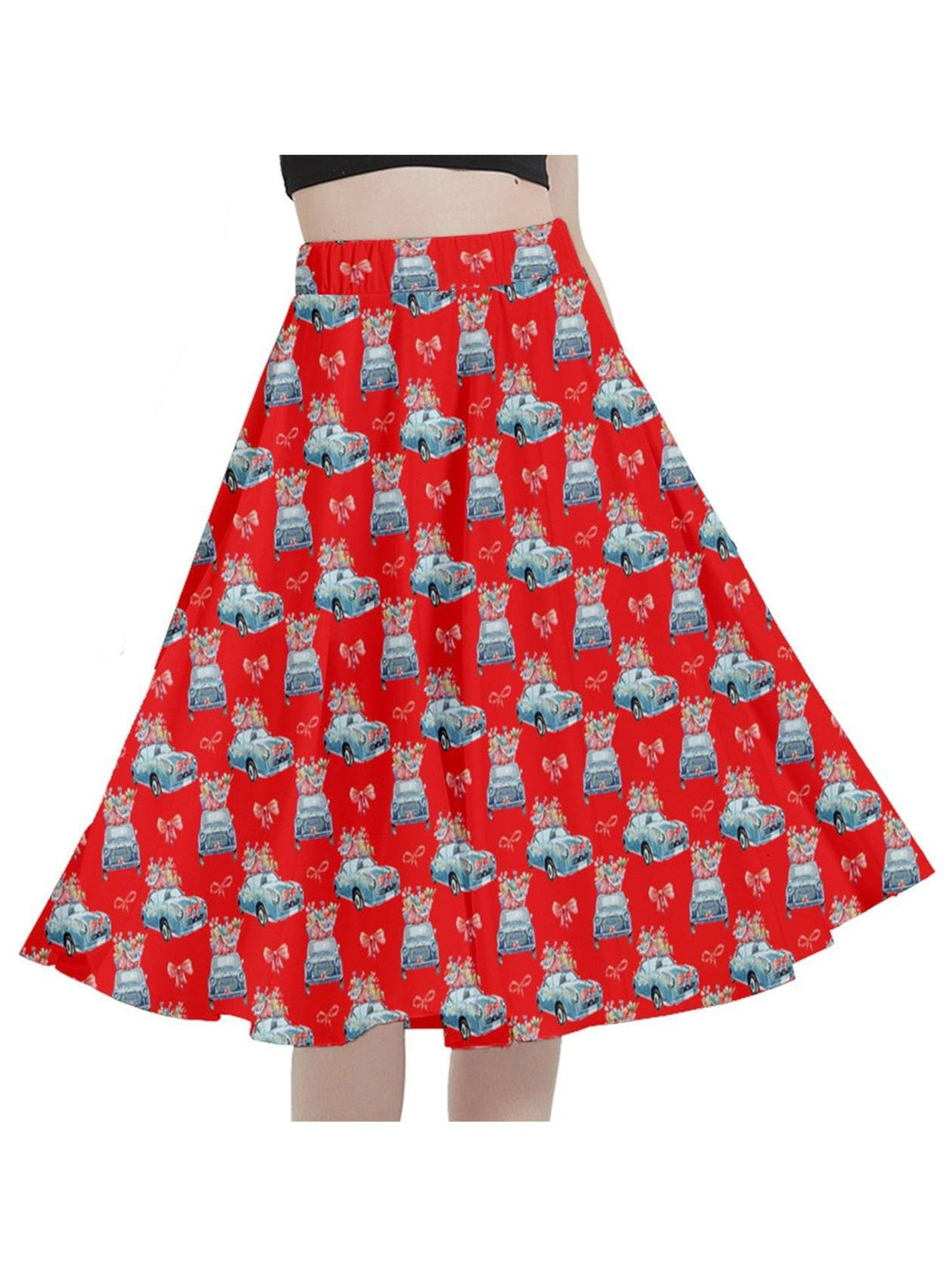 Plus Size Latex *Charty* Circle Skirt .. SS2016