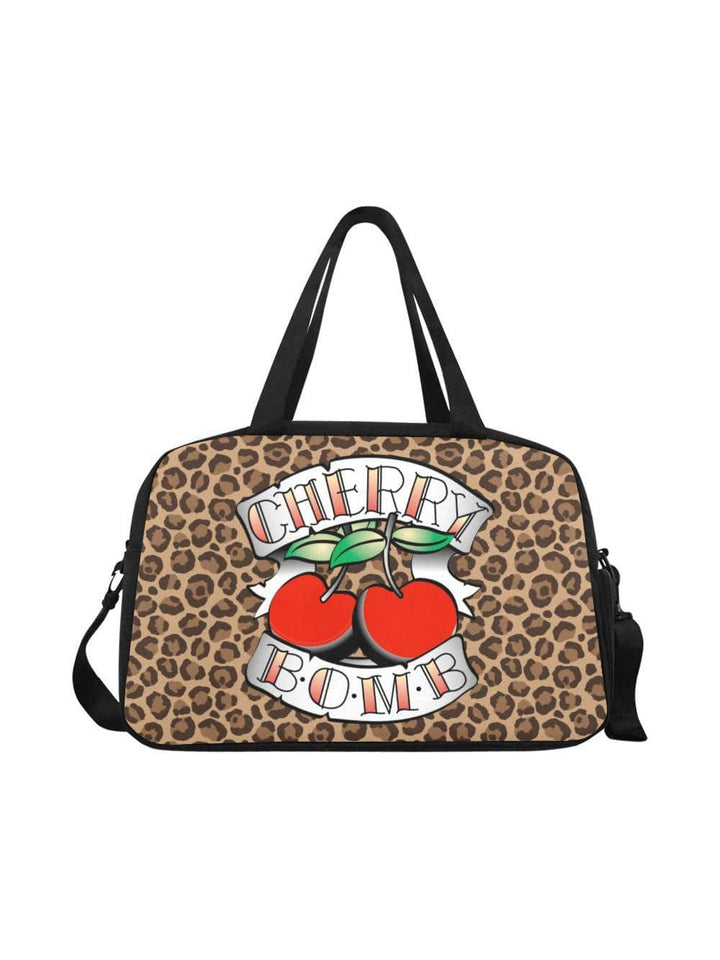 Cherry Bomb Overnight Bowler Bag - Poison Arrow Retro