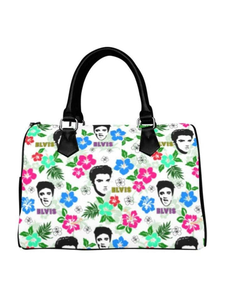 Hawaii Elvis Barrel Type Handbag - Poison Arrow Retro