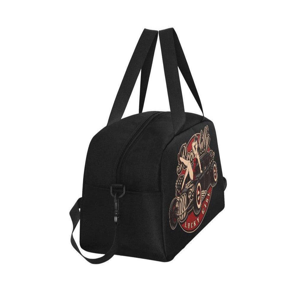 Lucky Girl Overnight Bowler Bag - Poison Arrow Retro