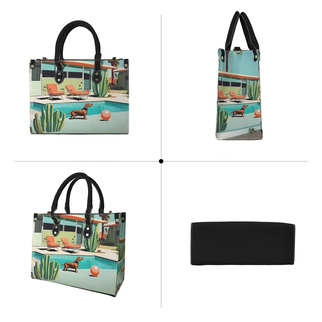 Palm Springs Dachshund Handbag