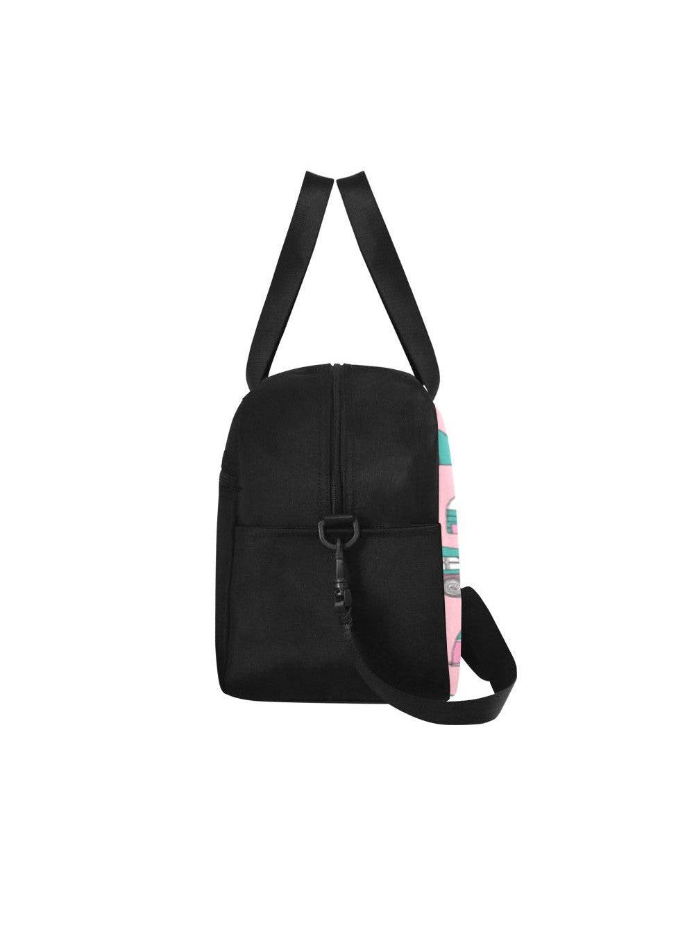 Pink Retro Vans Overnight Bowler Bag - Poison Arrow Retro