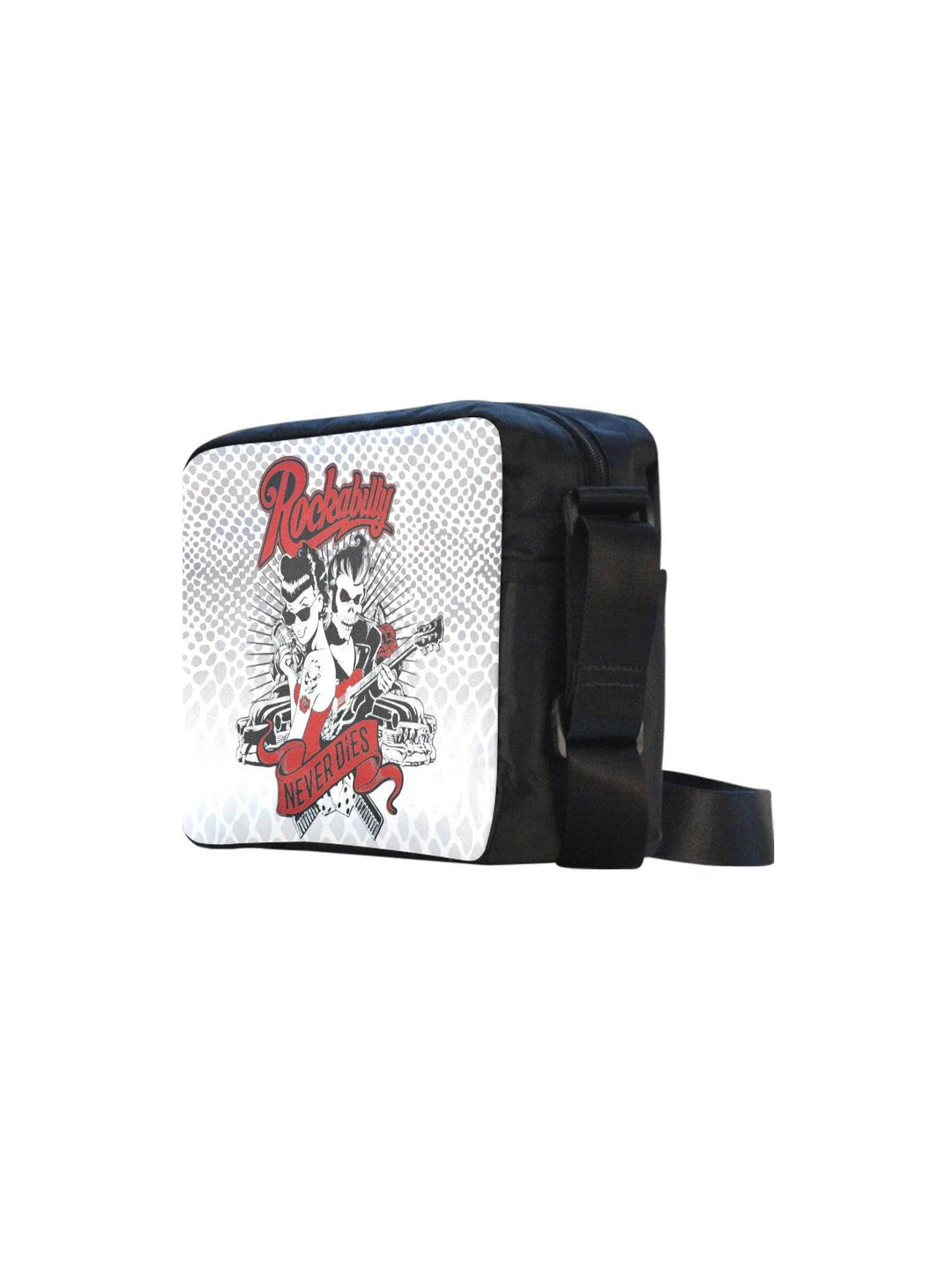 Rockabilly Never Dies Crossbody Satchel Bag