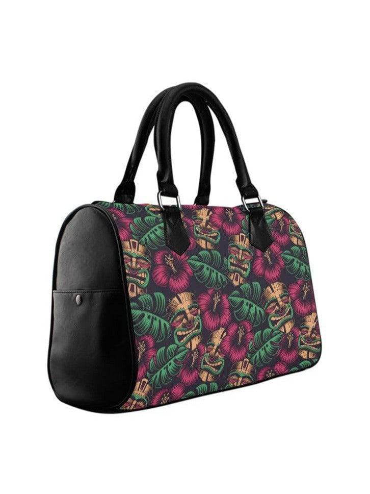 Leilani Barrel Type Handbag - Poison Arrow Retro