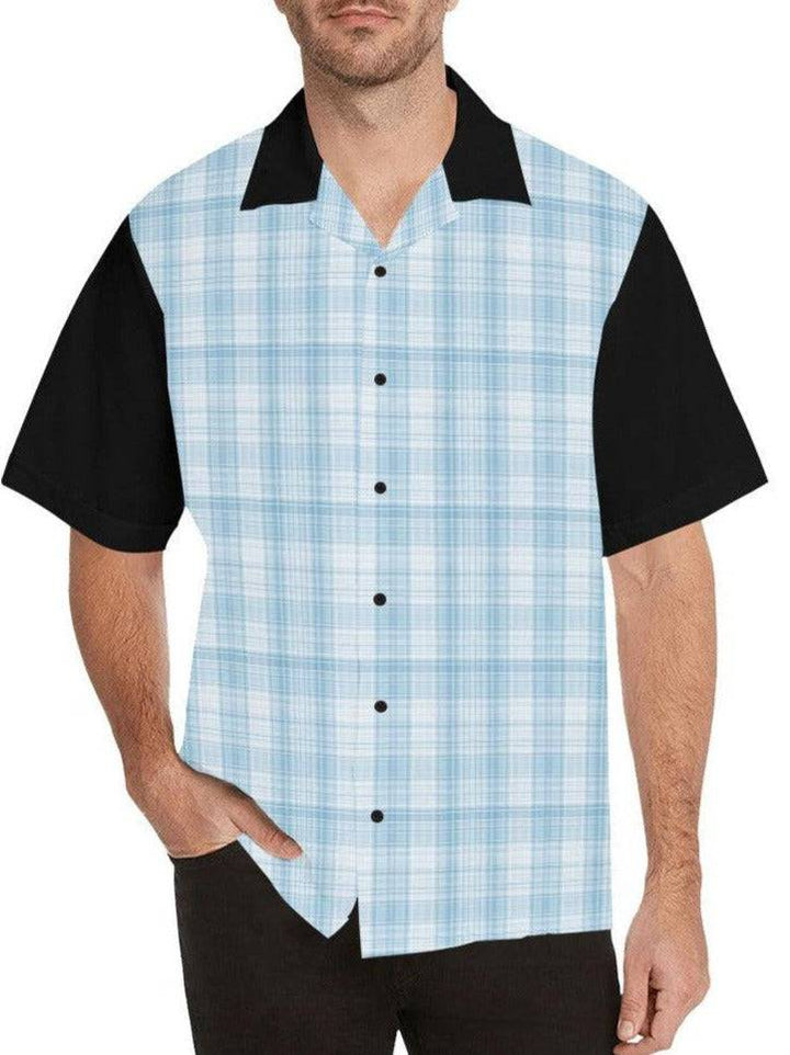 plaid mens button up shirt