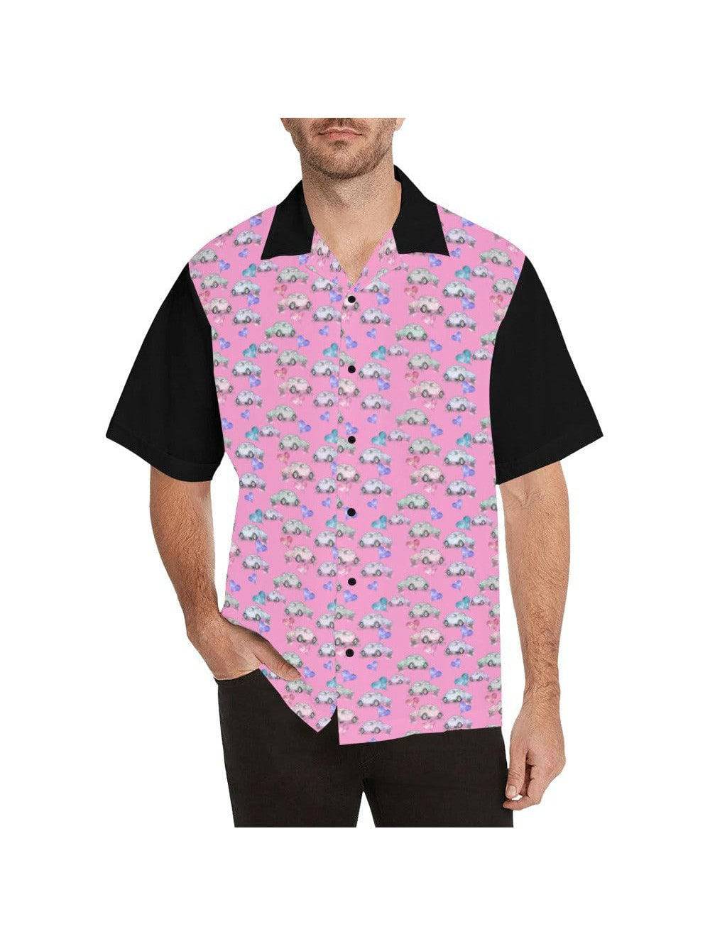 Beetle Hearts Button Up Shirt