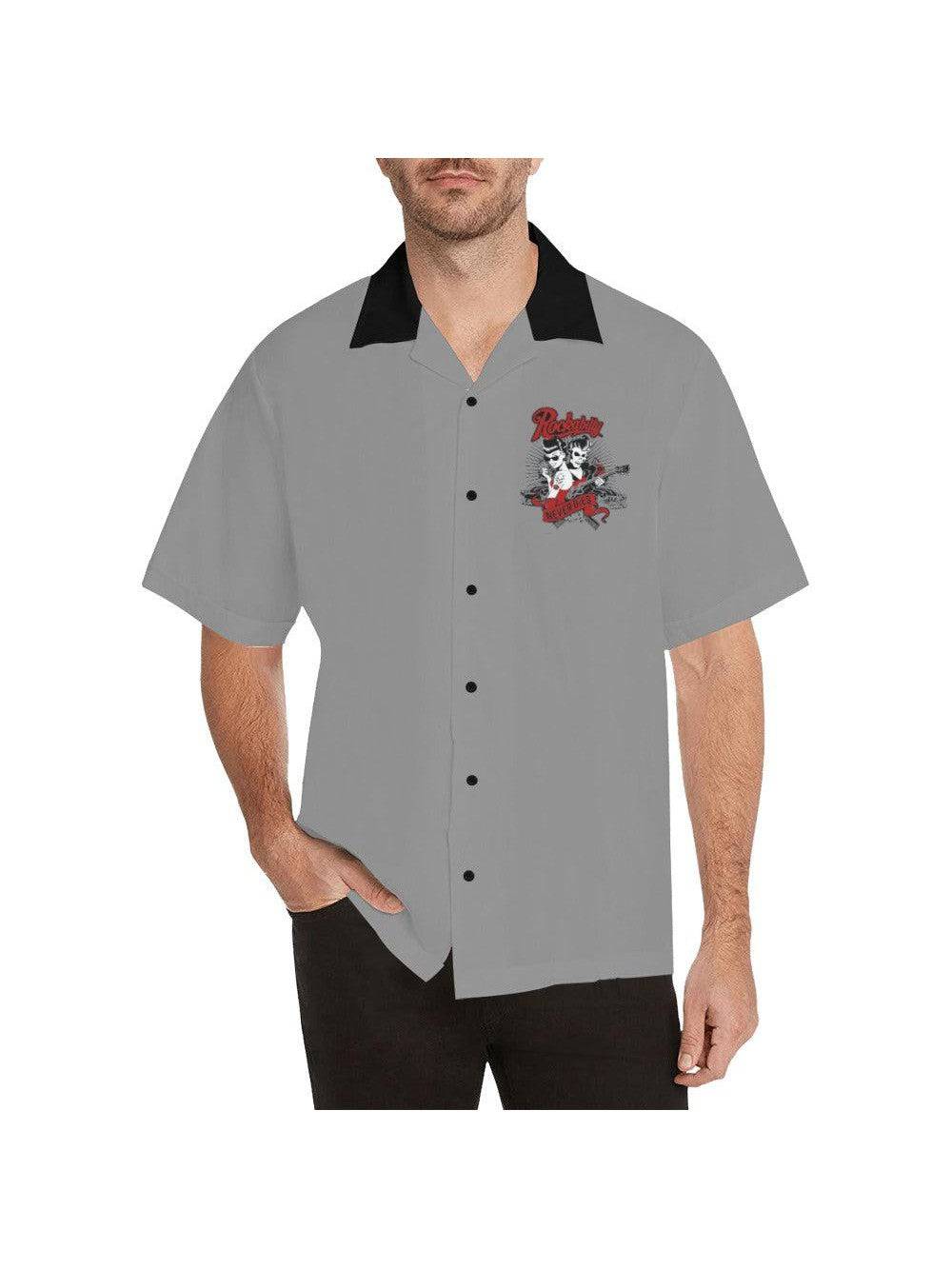 Rockabilly Never Dies Button Up Shirt - Poison Arrow Retro