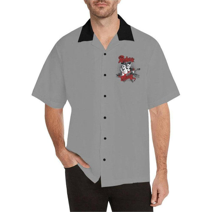 Rockabilly Never Dies Button Up Shirt - Poison Arrow Retro