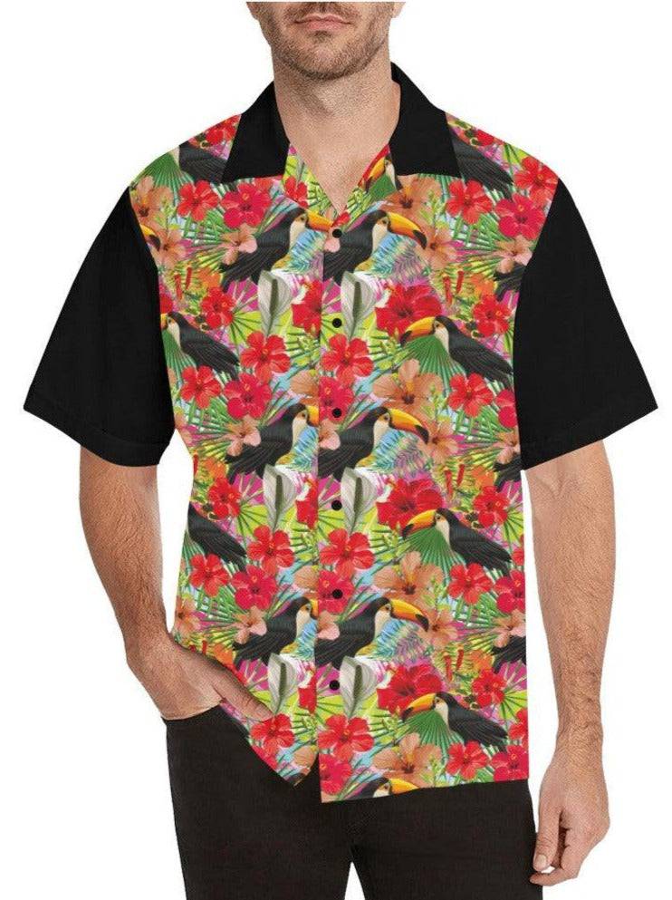 Toucans Button Up Shirt - Poison Arrow Retro