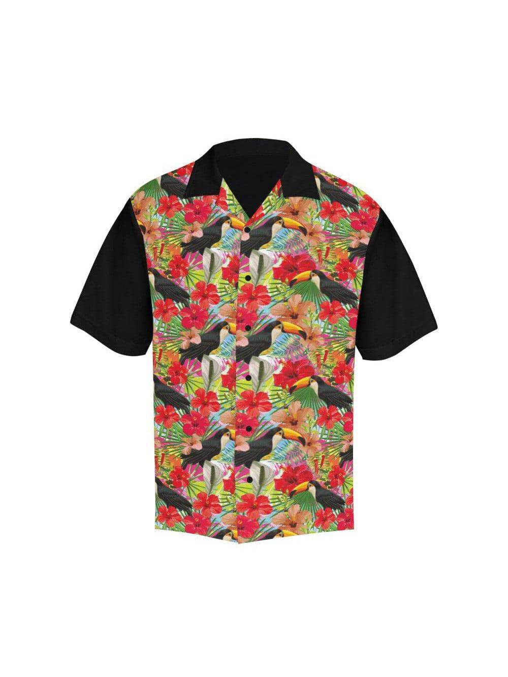 Toucans Button Up Shirt - Poison Arrow Retro