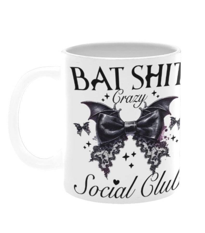 Bat Shit Crazy Social Club Mug