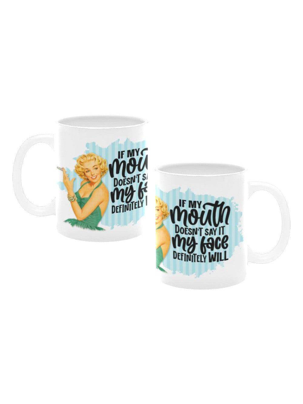 If My Mouth Doesn't Say It  Mug - Poison Arrow Retro