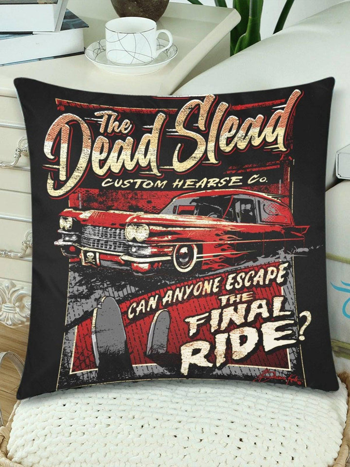 Dead Slead Throw Pillow Cover 18"x 18" (Twin Sides) (Set of 2)