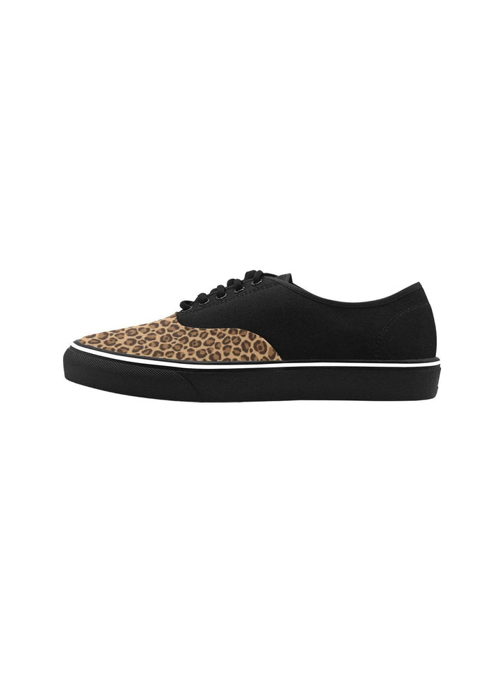 Leopard Men's Creeper Sneakers - Poison Arrow Retro