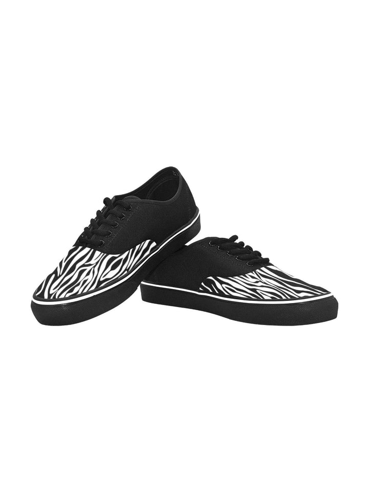 Zebra Men's Creeper Sneakers - Poison Arrow Retro