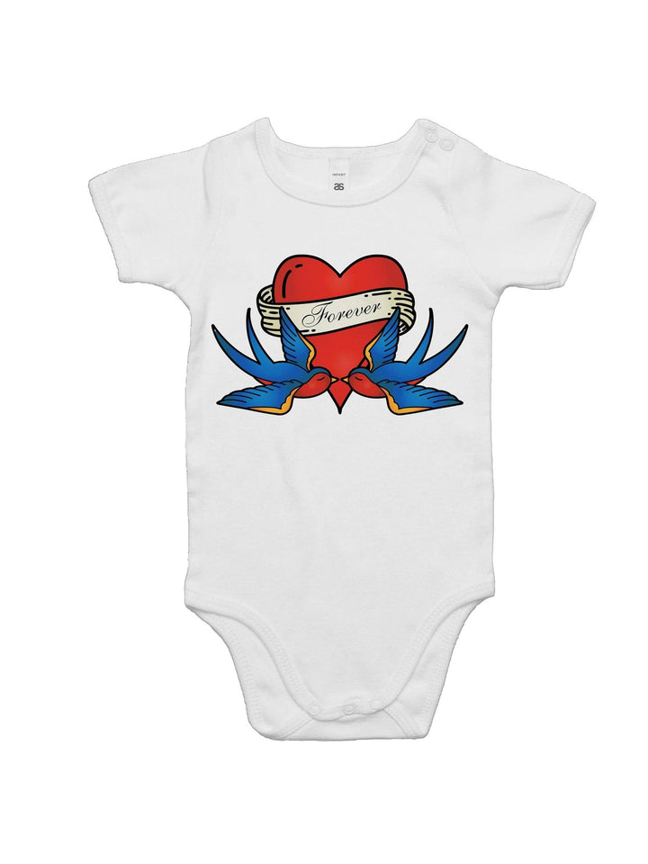 FOREVER Baby Onesie Romper - Poison Arrow Retro