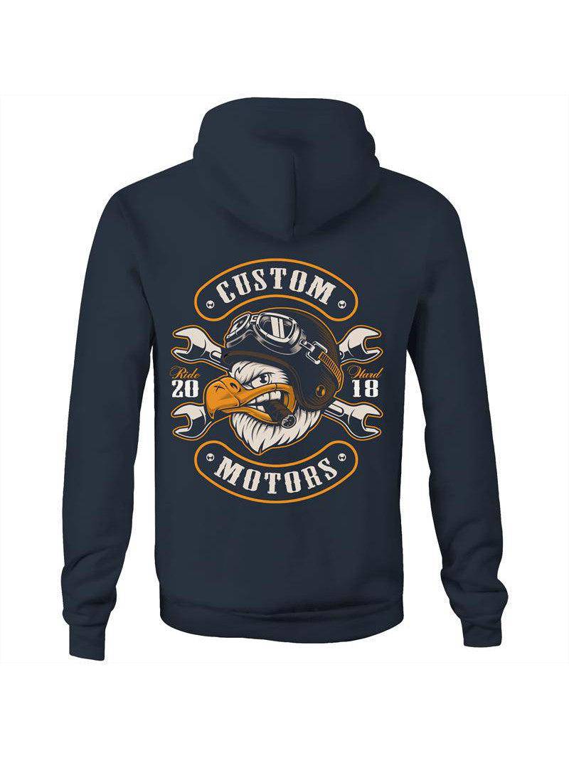 CUSTOM MOTORS - UNISEX FLEECY HOODIE