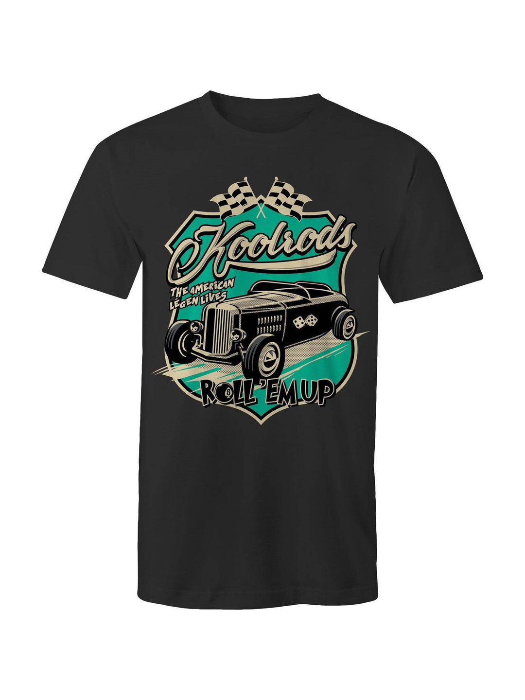 Koolrods - Mens T-Shirt - Poison Arrow Retro