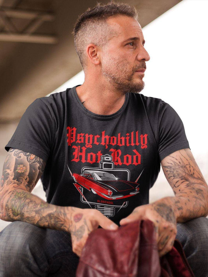 Psychobilly Hotrod - Mens T-Shirt