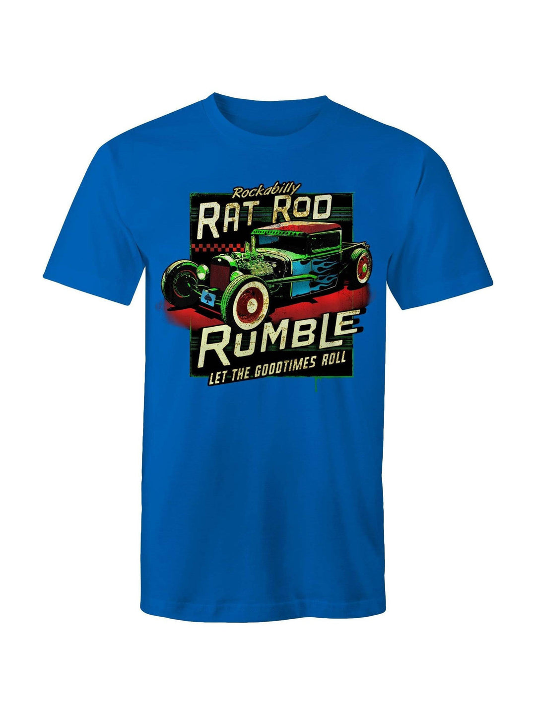 Rockabilly Rat Rod Rumble - Mens T-Shirt