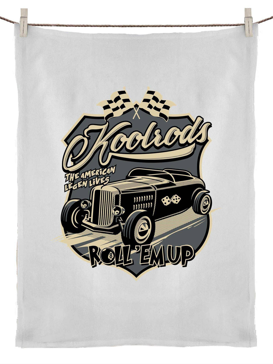 Koolrods Tea Towel - Poison Arrow Retro