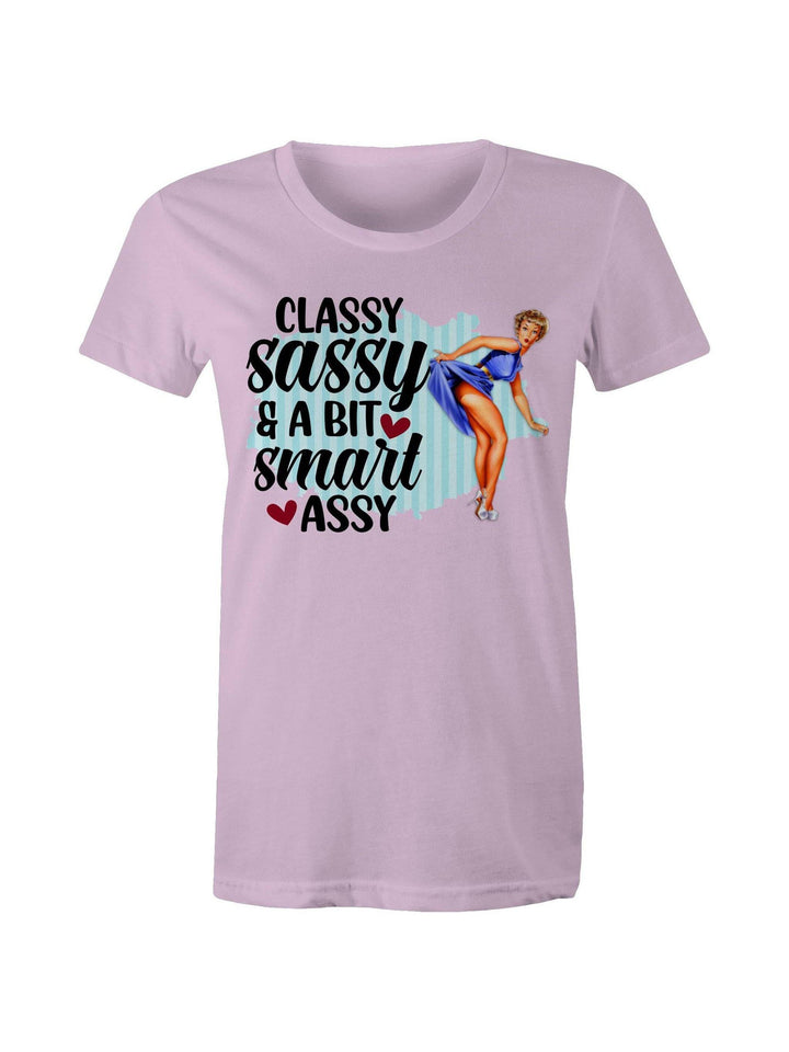 Classy & Sassy - Women's Tee - Poison Arrow Retro