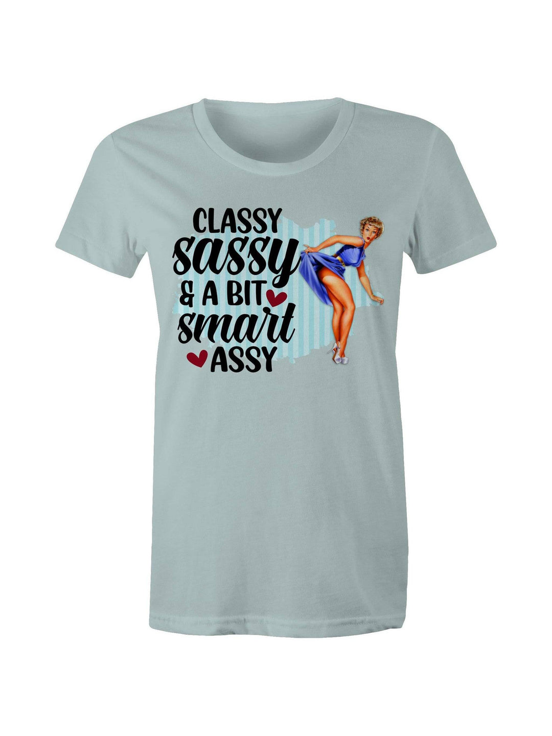 Classy & Sassy - Women's Tee - Poison Arrow Retro