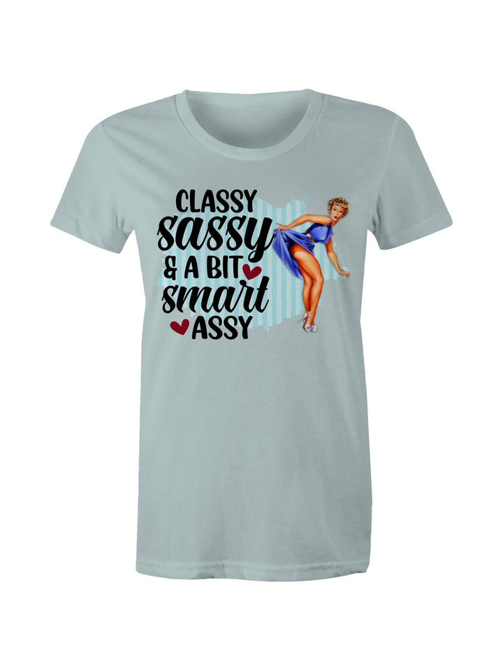 Classy & Sassy - Women's Tee - Poison Arrow Retro