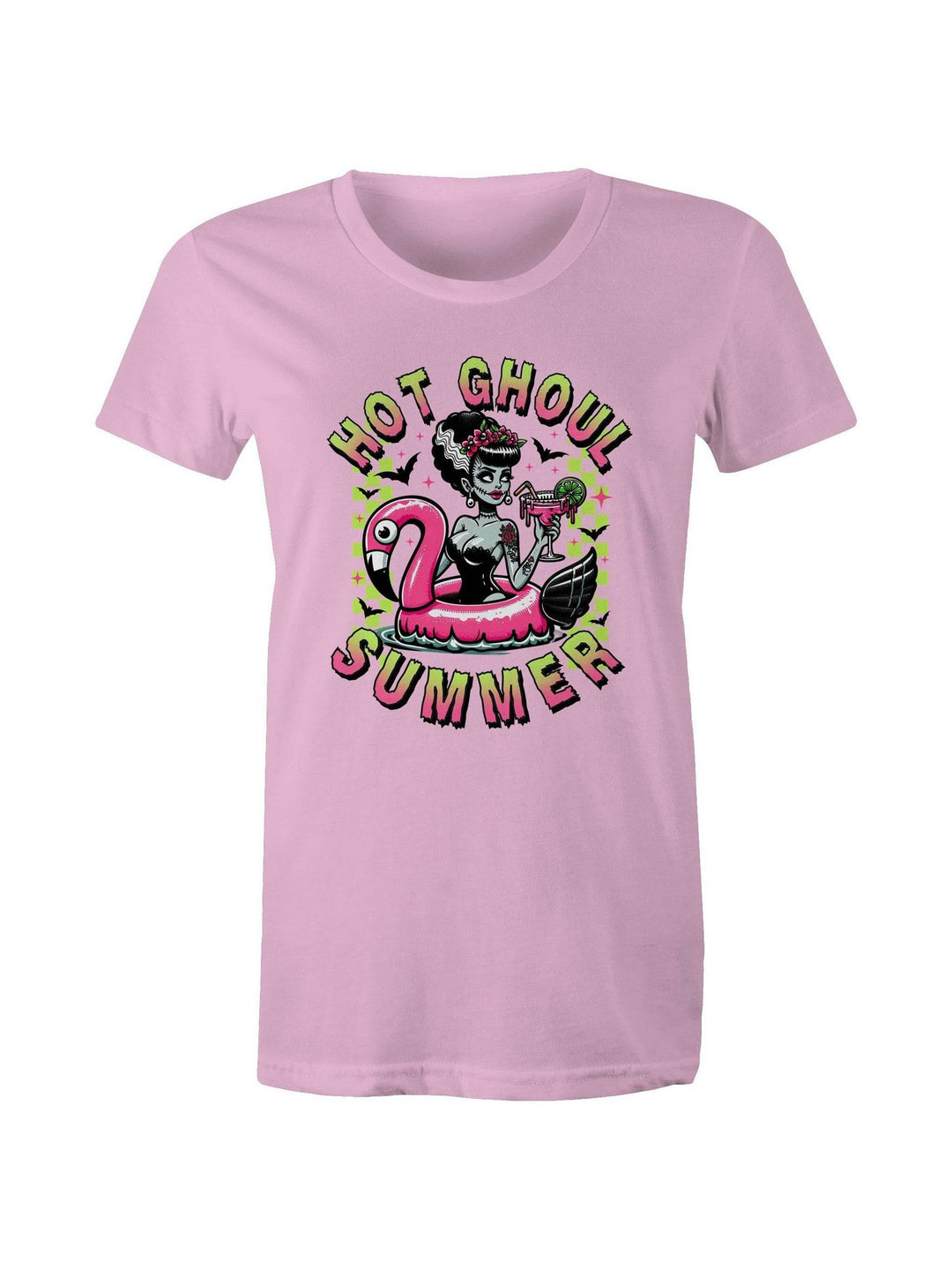 Hot Ghoul Summer Flamingo - Women's Tee