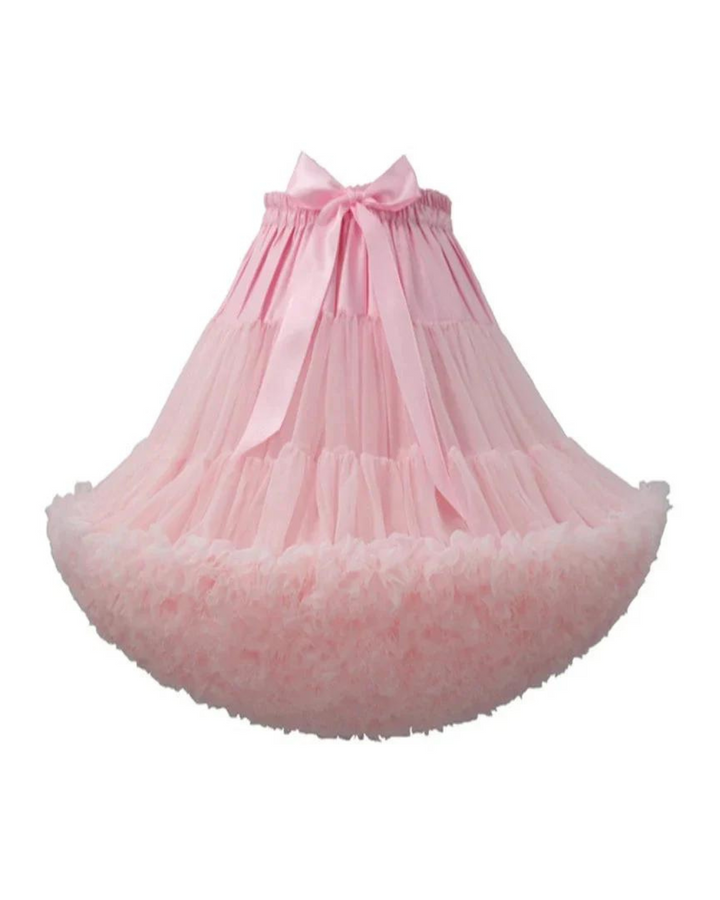 Pink Fluffy Petticoat 55cm [IN STOCK] - Poison Arrow Retro