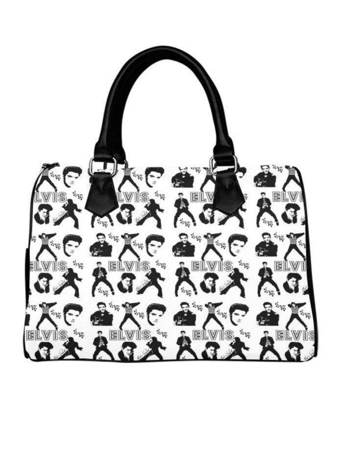 ELVIS BARREL TYPE HANDBAG - Poison Arrow Retro