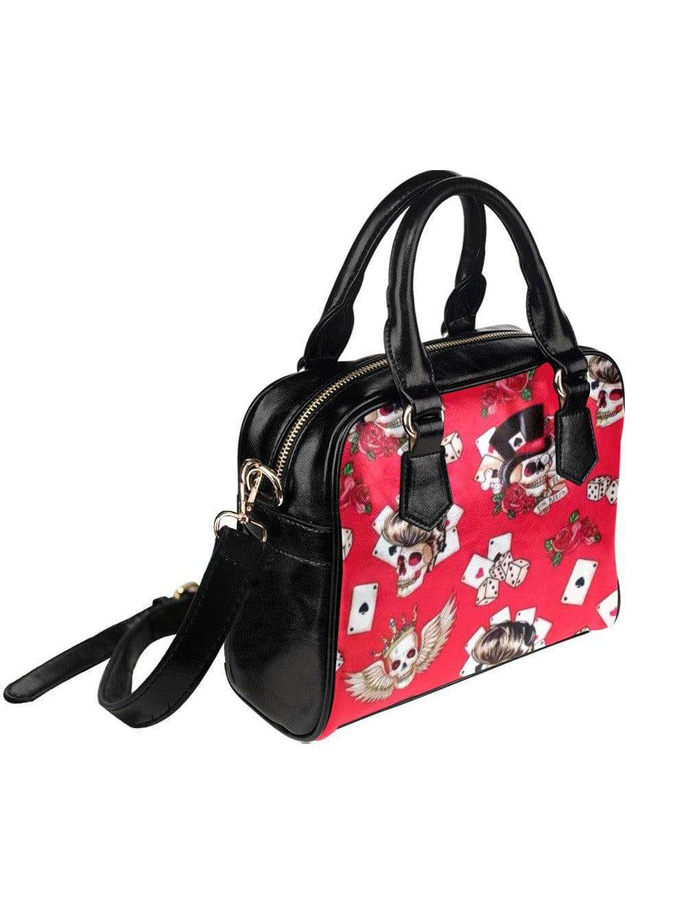 Playing for Keeps Shoulder Handbag