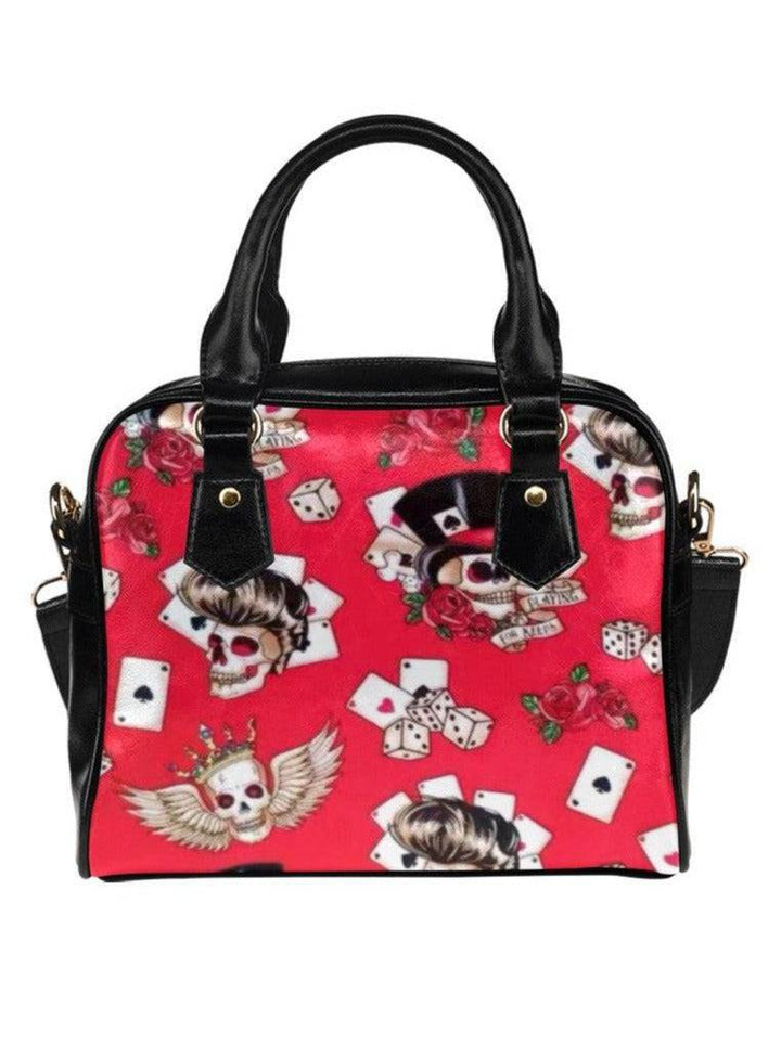 Playing for Keeps Shoulder Handbag