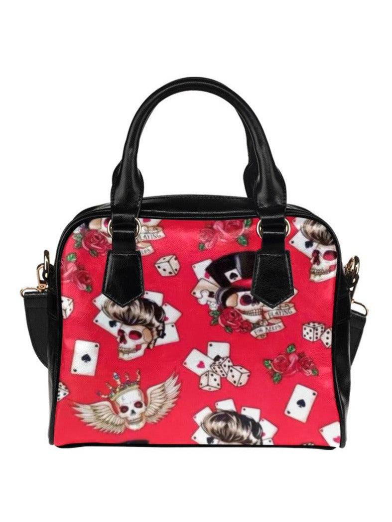 Playing for Keeps Shoulder Handbag