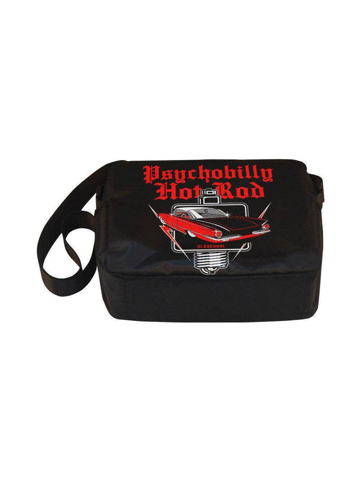 PSYCHOBILLY HOTROD Classic Cross-body Nylon Bags - Poison Arrow Retro