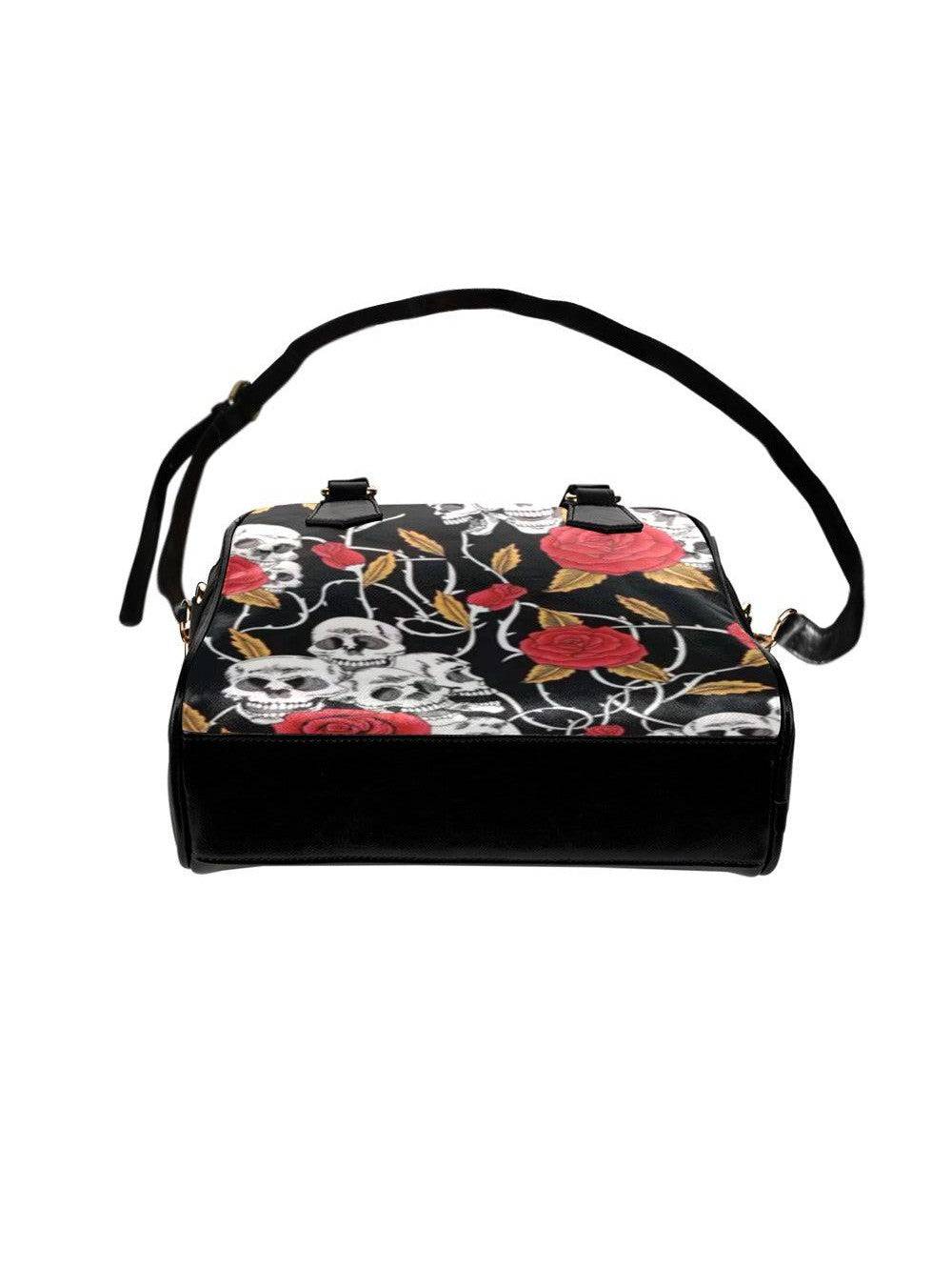 SKULLS & ROSES Shoulder Handbag - Poison Arrow Retro