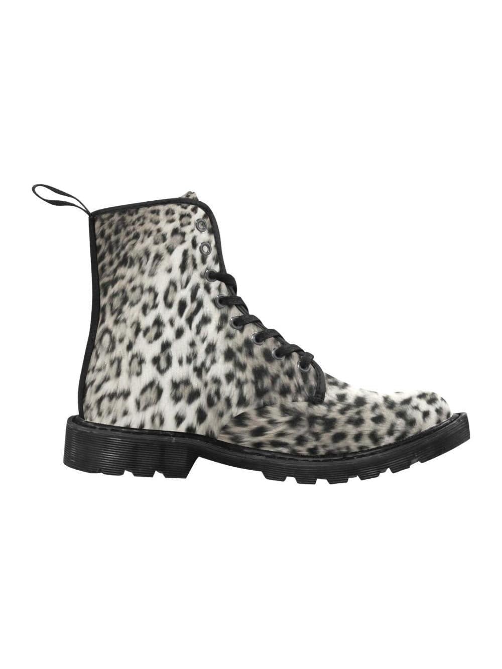 SNOW LEOPARD Women's Lace Up Canvas Boots