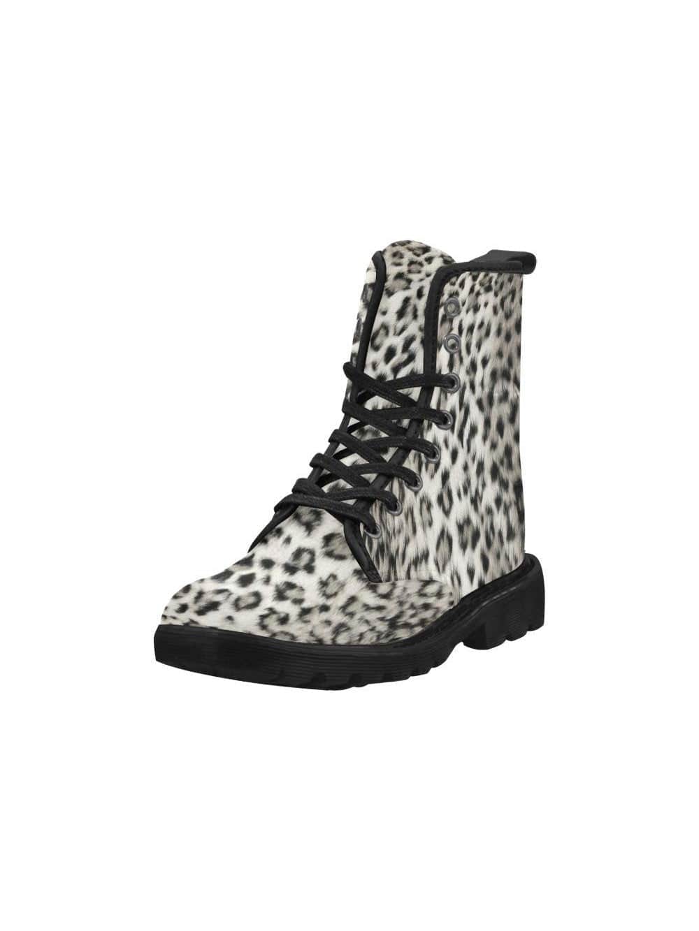 SNOW LEOPARD Women's Lace Up Canvas Boots