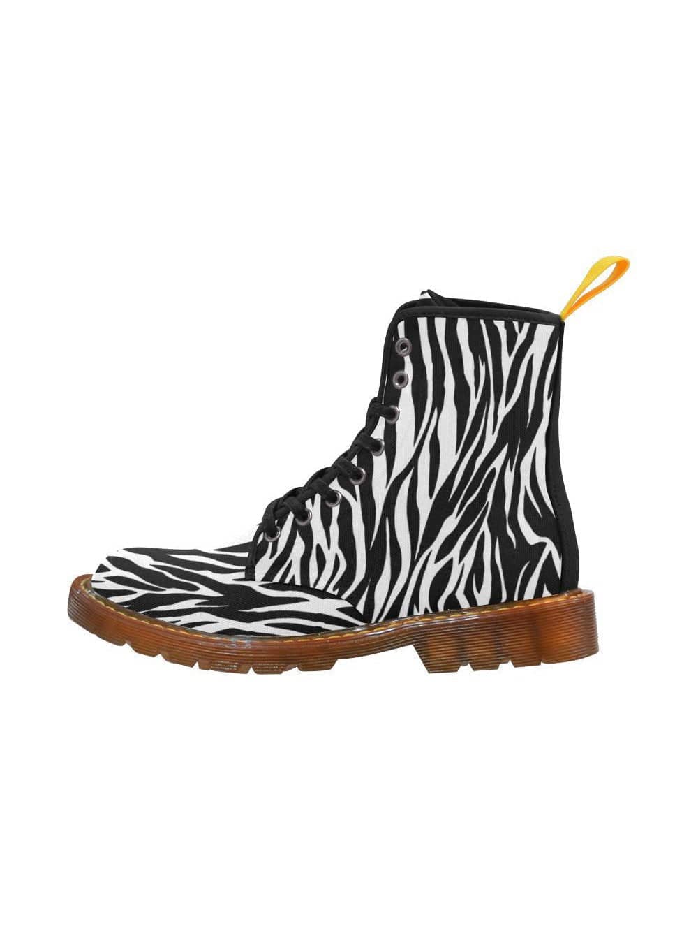 ZEBRA Women's Lace Up Combat Boots