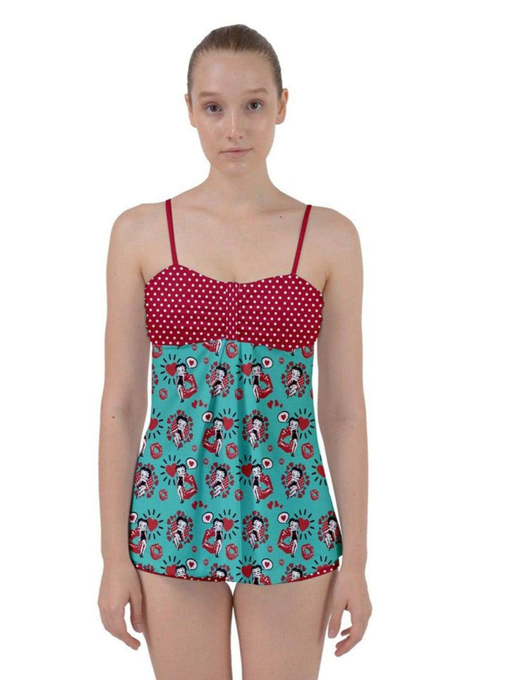 Betty Boop Babydoll Tankini Set