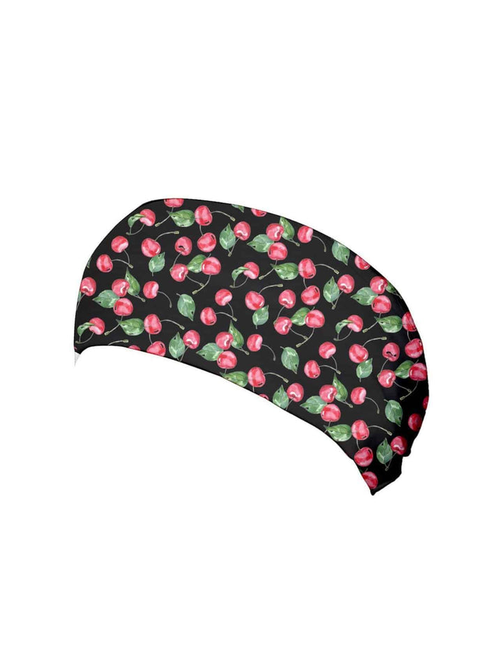 Cherries Wide Stretchy Headband - Poison Arrow Retro