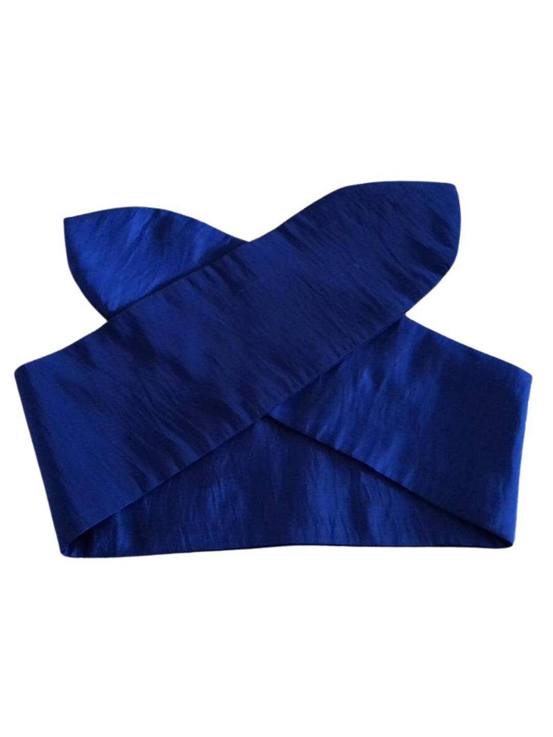 Royal Blue Wired Hair Tie - Poison Arrow Retro